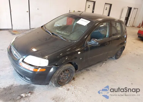 2007 Chevrolet Aveo 5 Special Value из США, поврежденный, VIN KL1TD66617B770732